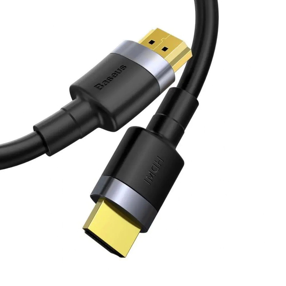 HDMI кабель Baseus Cafule 4K HDMI Male to HDMI Male CADKLF-F01 (Черный, 2м) Николаев - изображение 2