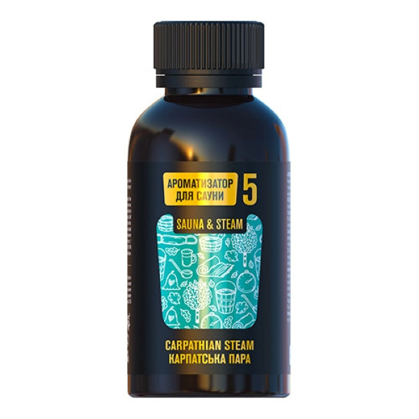 Ароматизатор для сауни Голден-фарм Ароматизатор для сауни 5 "Карпатська пара" 100 мл Луцьк - фото 1