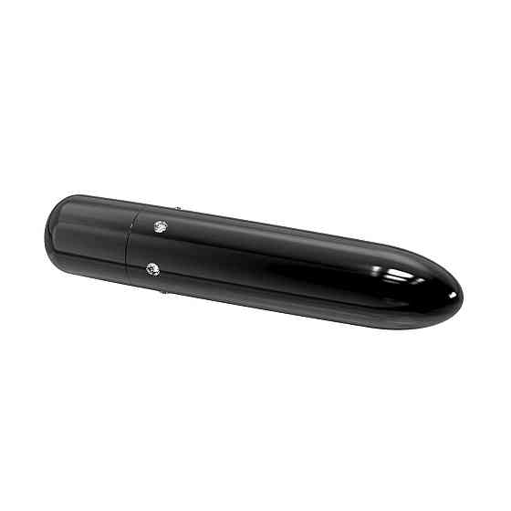 Вибропуля PowerBullet - Pretty Point Rechargeable Bullet Black Sex Aura Киев