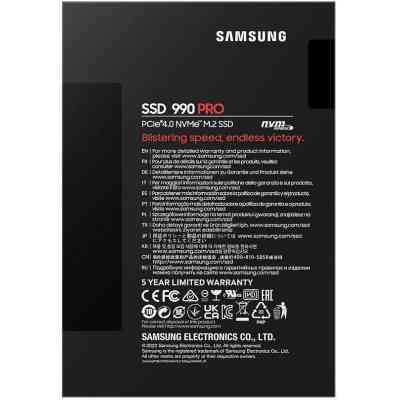 Накопичувач SSD M.2 2280 2TB 990 PRO Samsung (MZ-V9P2T0BW) Вінниця