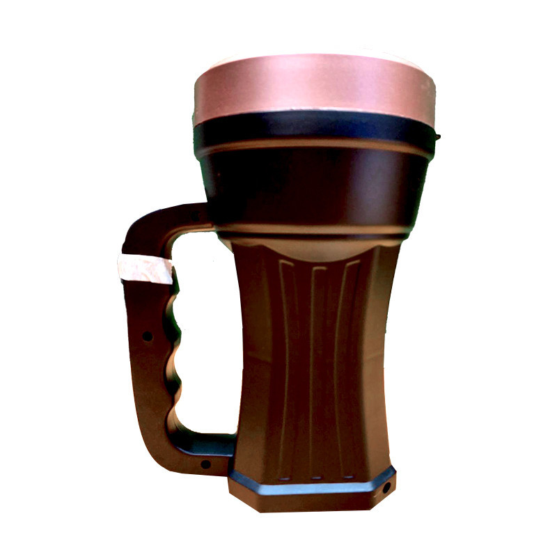 Фонарик с аккумулятором и ручкой 5Вт, IP54, черный Днепр - изображение 2