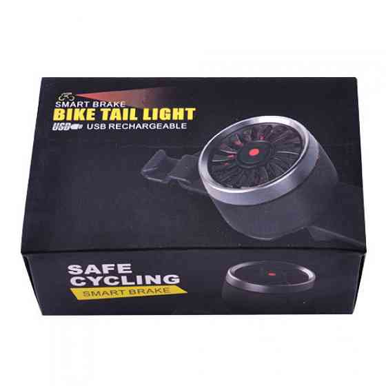 Велосипедный фонарь габарит T09 RED + клипса + microUSB + 5 режимов Винница