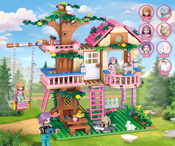 Конструктор Chaobao Дом на дереве мечты, 504 деталь Киев