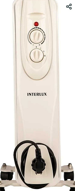Обігрівач масляний, батарея, INTERLUX INO-7015W, 1.5 кВт, 15м2 Київ - фото 2