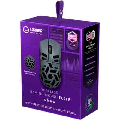 Мишка Lorgar Elite MSE90W Wireless/Bluetooth Dark Grey (LRG-MSE90W-DG) Вінниця
