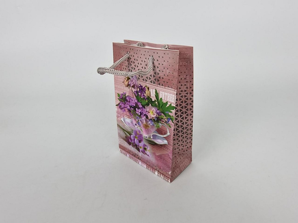 Пакет паперовий подарунковий малий 11/18/5 (арт М010) (12 шт.) Харків - фото 1