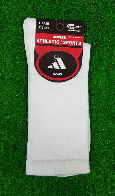 Шкарпетки тренувальні ADIDAS ATHLETIK SPORT колір — Білий Київ - фото 1