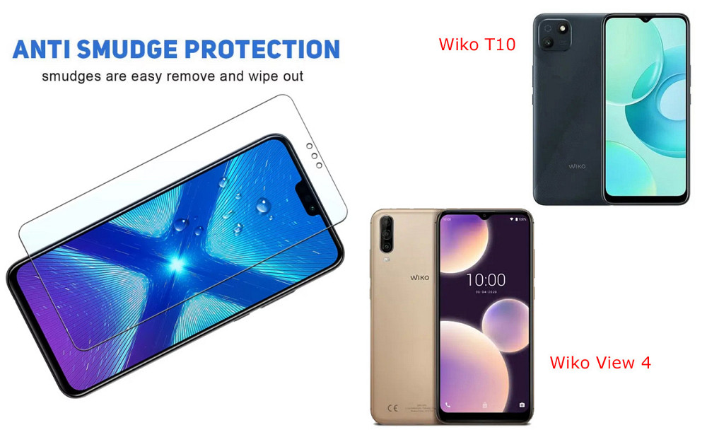 Захисне скло NeoGlass для Wiko T10, Wiko View 4 – надпрозоре та стійке Київ - фото 3