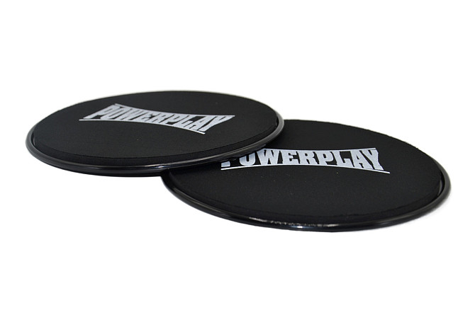 Диски-слайдери для ковзання PowerPlay 4332 Sliding Disk (Ø18) Чорні Кам'янське - фото 4
