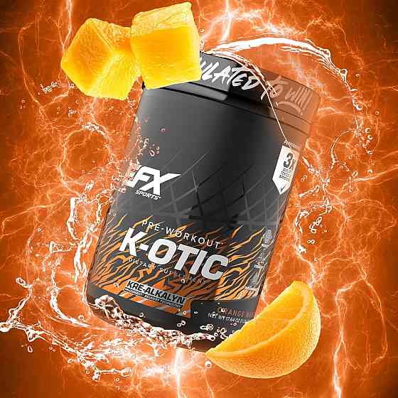 K-otic® Pre-Workout 500 g (Orange Mango) Луцьк