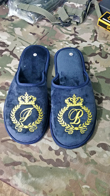 Брендированные тапочки под заказ, Изготовление тапочек с логотипом, Качественные тапочки на заказ Флис Одесса - изображение 10