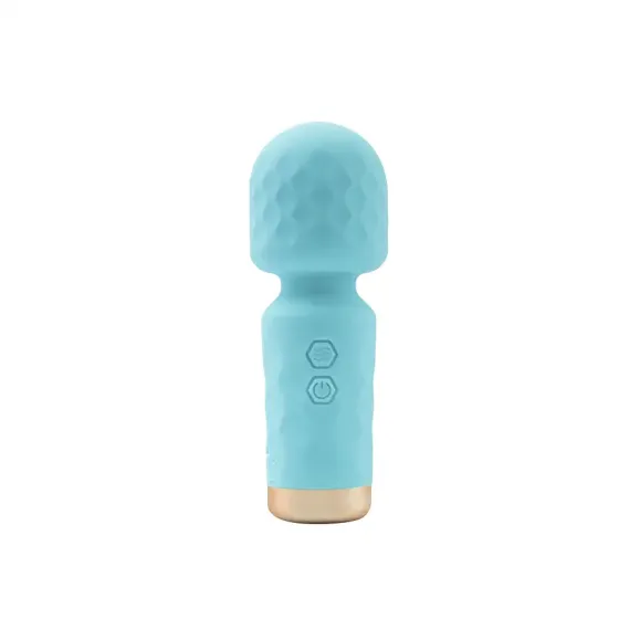 Вибромассажер M’Lady Mini Vibrating Wand Teal Львов