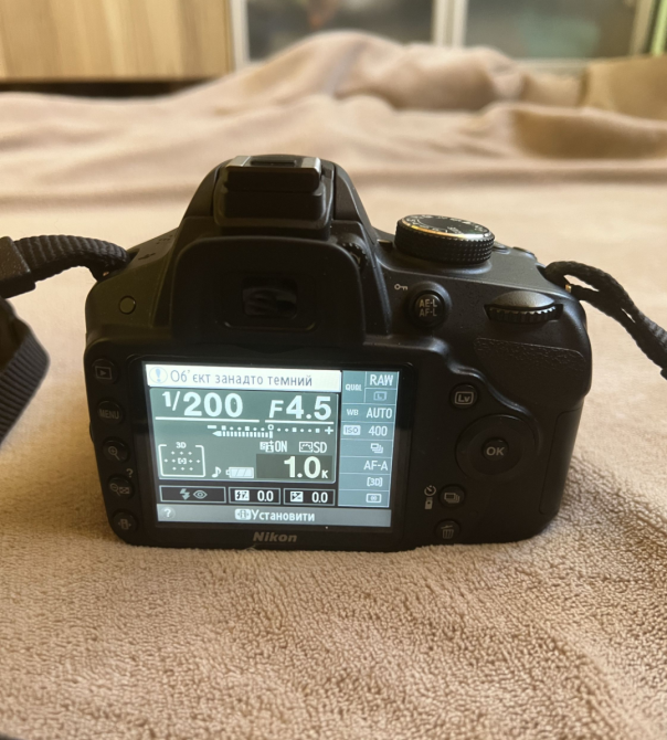 Фотоаппарат Зеркальная Фотокамера Nikon D3200+18-55 VR ll Киев - изображение 4