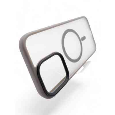 Чехол для мобильного телефона BeCover Metal Buttons Case (MagSafe) для Apple iPhone 16 Pro Gray (712098) Винница