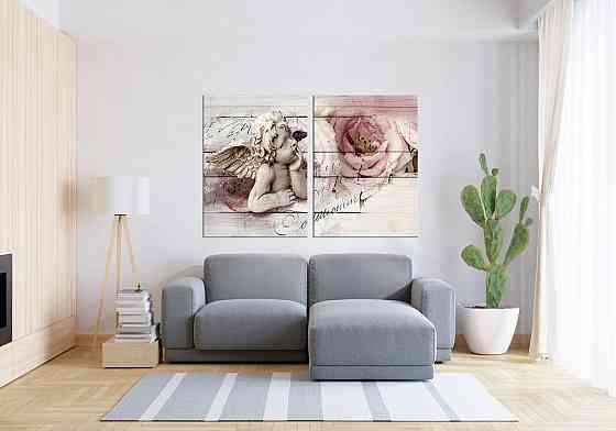 Модульная картина в гостиную / спальню  Янгол  TLV-2_044 Київ