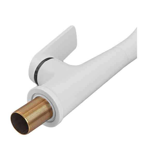Змішувач для кухні Plamix Lucas-017 SET White REFL.White з підведенням   ( PM0716 ) 21814 Харьков
