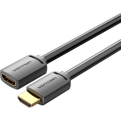 Кабель HDMI M - F (подовжувач), 2.0 м, V2.0, 4K 60Hz PVC Vention Винница - изображение 1