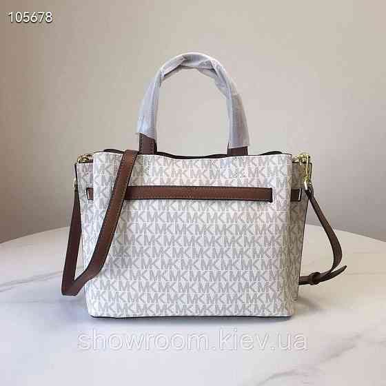 Брендова жіноча сумка MK Emilia grey LUX Київ