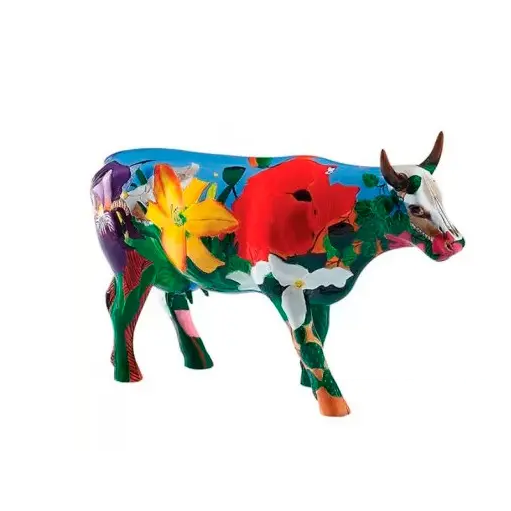 Статуэтка корова Georgia O'Cowffe коллекционная (Size L) полирезин Киев