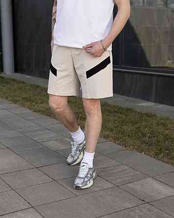 Бежеві літні шорти для чоловіків. Повсякденні шорти чоловічі Pobedov Hype Київ