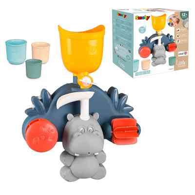 Игрушка для ванной Smoby Little Водяная мельница. Бегемот