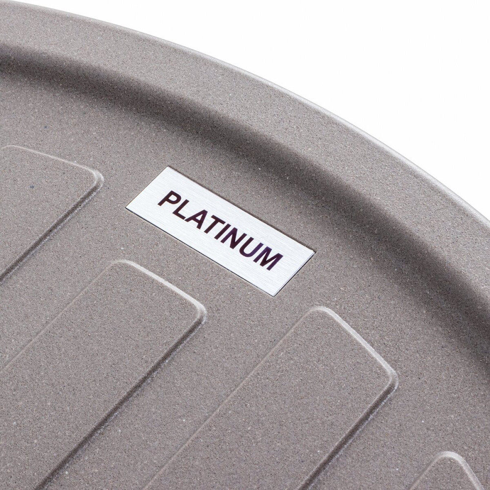 PLATINUM Гранітна мийка для кухні Platinum 6250 SOUL матова Дюна Киев - изображение 6