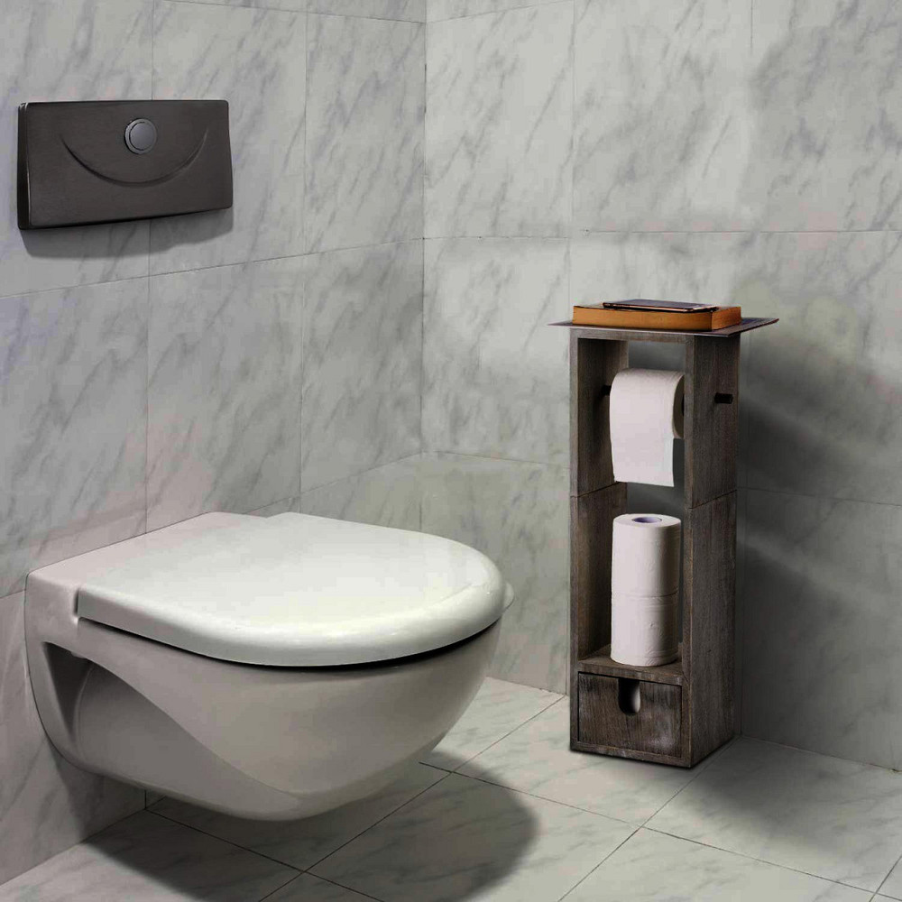 Тримач для туалетного паперу "Гідроген" мокко Миколаїв - фото 2