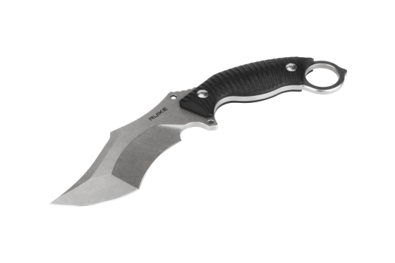 Ніж фіксований мисливський Ruike F181-B, (11.5 см) 14C28N / G10 чорний Київ