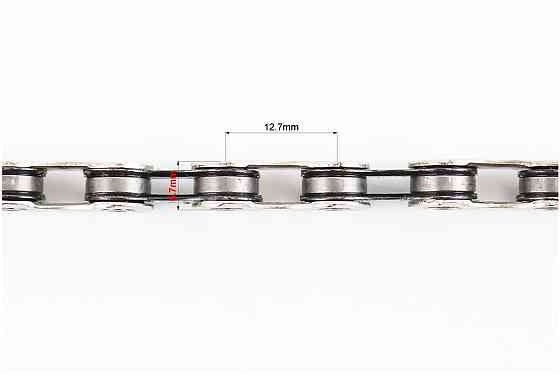 Ланцюг приводний 1/2х11/128х118L 11 швидкостей, сріблясто-чорна X11 Киев