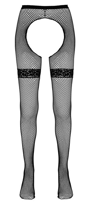 Колготки - 2530147 Cottelli Collection Net Tights - M/L Sex Aura Київ - фото 4