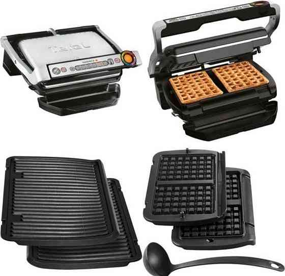 Электро Гриль : Tefal OptiGrill + GC716 (GC716D12) Киев