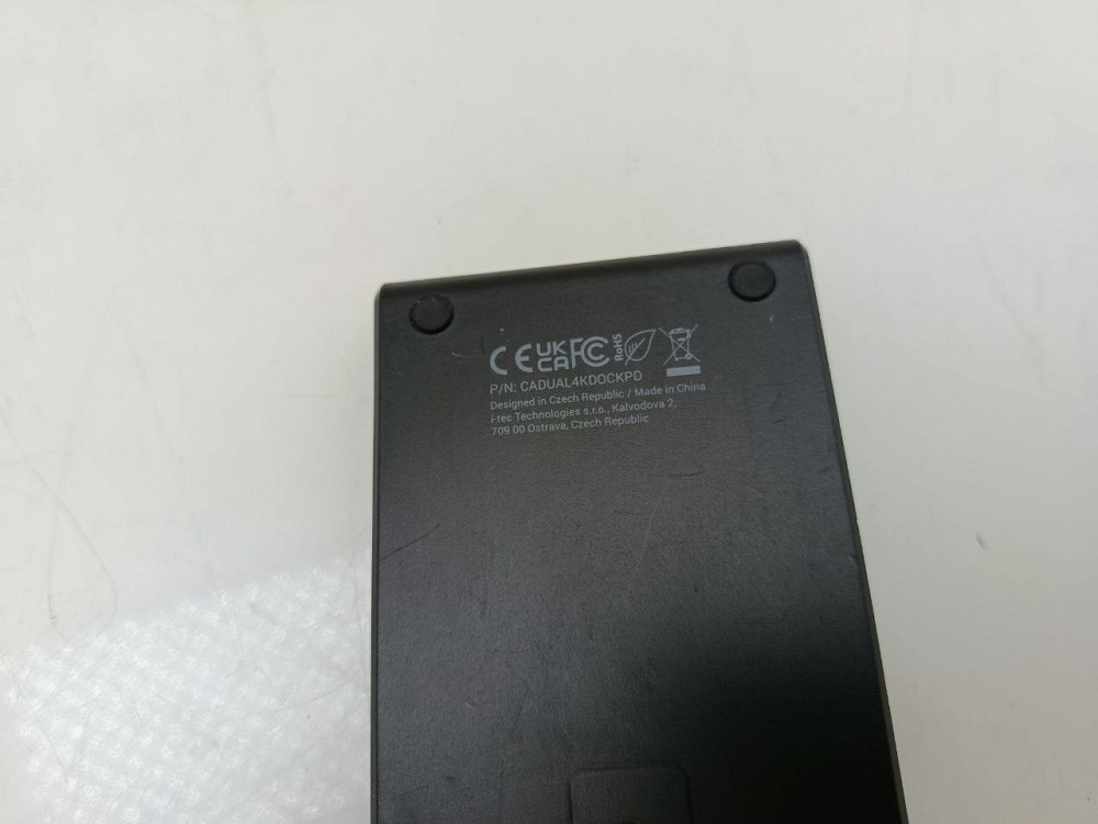 Док-станція i-tec USB-C / USB-A CADUAL4KDOCKPD ( товар вживаний) Луцк - изображение 3