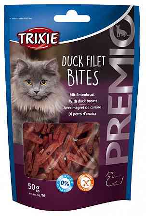 Ласощі для котів Trixie TX-42716 PREMIO Duck Filet Bites з качиною грудкою для кішок 50 г Вінниця