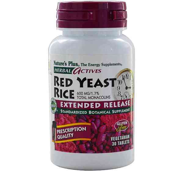 Червоний дріжджовий рис Nature's Plus Red Yeast Rice 600 мг 30 таблеток Київ