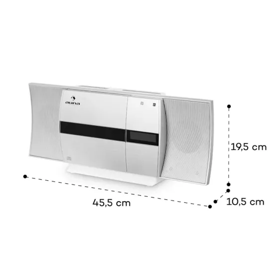 Вертикальная стереосистема Auna V-20 DAB MP3 Bluetooth AUX USB Днепр