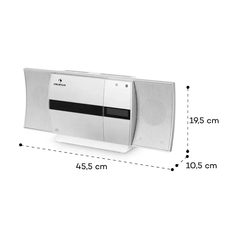 Вертикальная стереосистема Auna V-20 DAB MP3 Bluetooth AUX USB Днепр - изображение 3