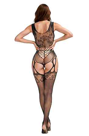 Бодістокінг - Bodystocking 212064, black - One Size Sex Aura Київ