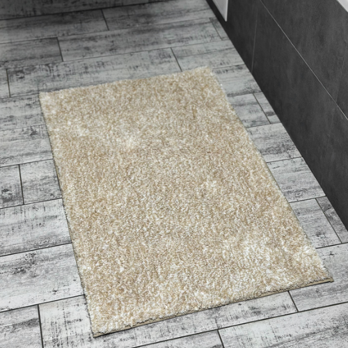 Килимок для ванної 60*100см Comfort бежевий поліестер Дариана Житомир