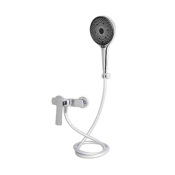 Змішувач для душу Qtap Slavonice з душовим гарнітуром QTSLV4042103C Chrome Київ