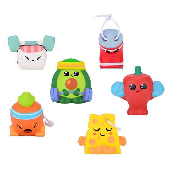 Сквіш іграшка-сюрприз "Спортивні смаколики" 13/SC24, 6 героїв Вінниця