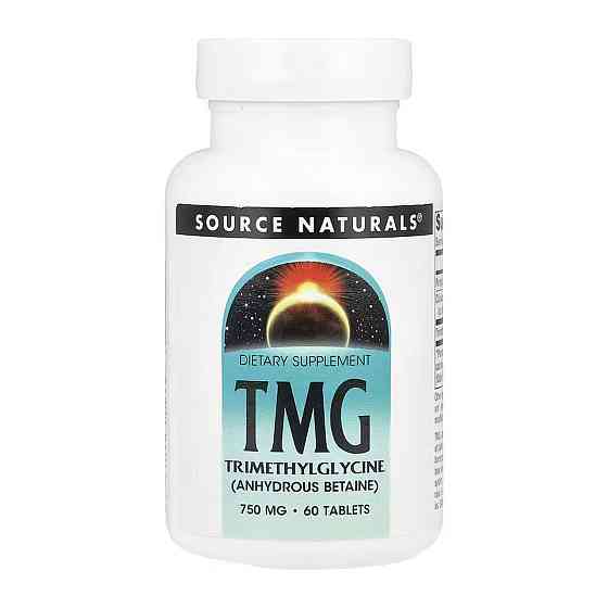 Триметилглицин Source Naturals TMG 750mg 60 таб Киев