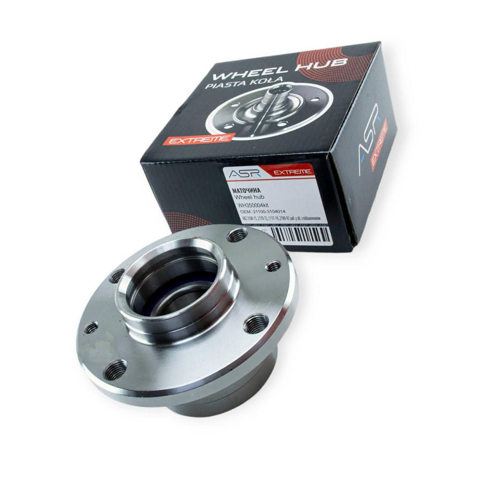 Ступица 2108, 2109, 21099, 2110, 2111, 2112, 2113, 2114, 2115 задняя с подшипником Мукачево - изображение 1