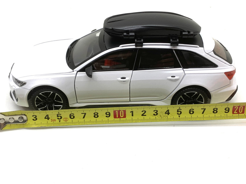 Машина Автосвіт Audi rs 6 інерційна відчиняються двері капот багажник 21см Білий (AP-2026) Чернигов - изображение 7