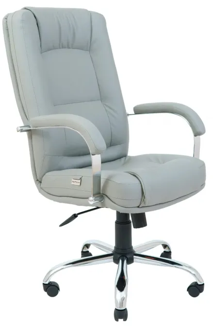 Офісне Крісло Керівника Richman Alberto Fly 2233 Хром М3 MultiBlock Сірий Київ - фото 1