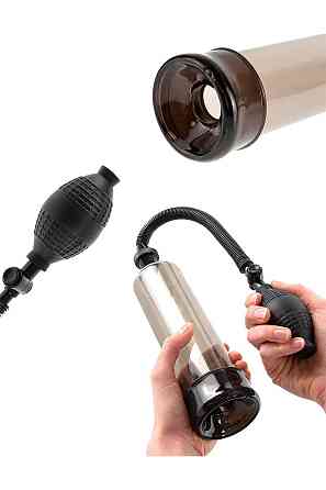 Помпа вакуумная Pipedream Pump Worx Beginner's Power черная, 51 см Sex Aura Киев