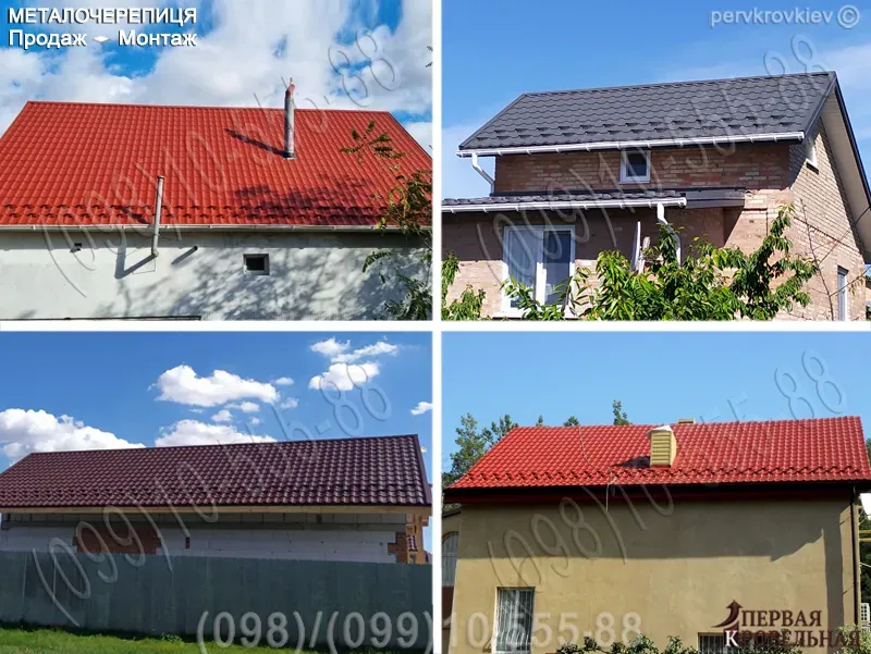 Кровельные работы Белогородка, Шевченково. Замена кровли. Строительство крыши. Монтаж кровли под к Киев - изображение 19