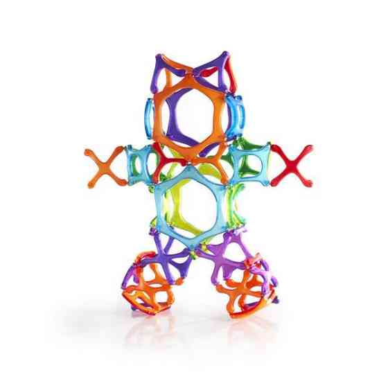 Магнітний конструктор Guidecraft PowerClix Organics, 74 деталі (G9432) Харків