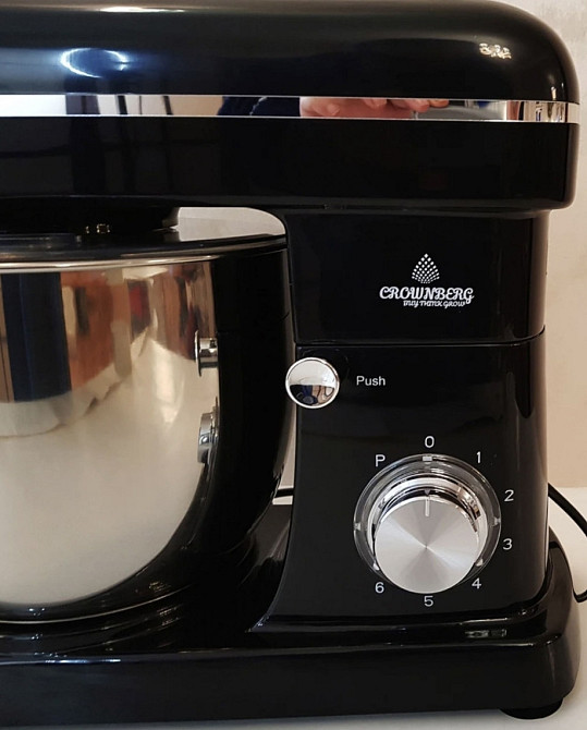 Кухонний комбайн Crownberg CB-3405 тістоміс міксер блендер вінчик 5 л. Київ - фото 7