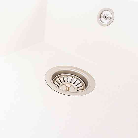 VALESO Гранітна мийка для кухні VALESO AZURIT 7950 матова Білосніжна Киев