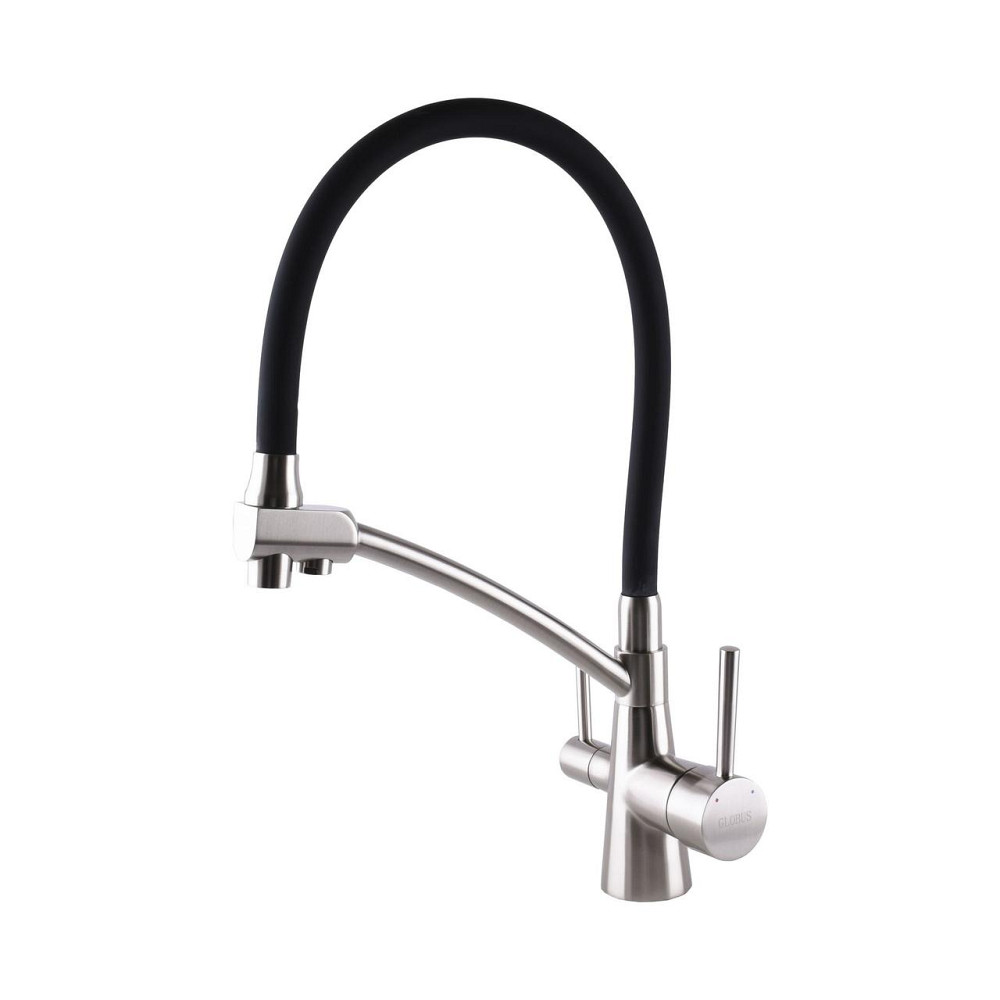 Смеситель для кухни под осмос Globus Lux LAZER GLLR-0700-8-STSTEEL (000021999) Киев - изображение 2